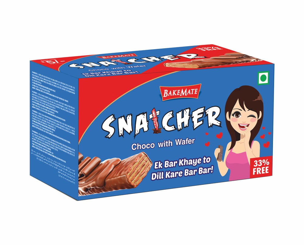 Largest Chocolate Manufacturers | Bakemate Chocolate | Chocolate | Delicious Chocolates | Moulded Chocolate | Enrobed Chocolate | Snatcher | Cream Chocolate | Center Filled Chocolate | Looking for largest Chocolate Manufacturers in Asia? Bakemate is a leading Chocolate Manufacturers in Asia offers Delicious moulded chocolates, wafer chocolates