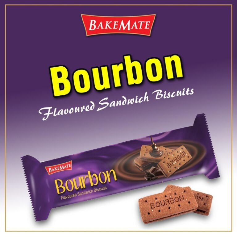 Largest Biscuit Manufacturers | Bakemate Biscuit| Biscuit Manufacturers in Asia | Chocolate flavoured biscuits| Chocolate flavoured biscuits| BOurbon | chocolate sandwich biscuit | Bourbon is a sandwich biscuit made up of two delectable rectangular dark chocolate-flavored biscuits, paired with a smooth chocolate buttercream filling