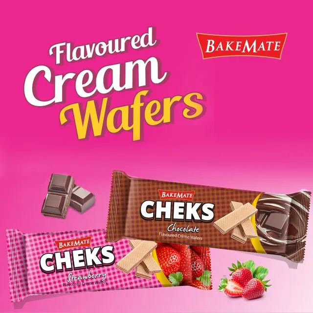 Largest Biscuit Manufacturers | Bakemate Biscuit| Biscuit Manufacturers in Asia |Chocolate coated wafer | Chocolate flavored biscuits| | Enrobed Wafer | Crunchy Chocolate wafer| Milk Chocolate |Sandwich creme biscuit| Chocolatey |  Looking for Largest Biscuit Manufacturers in India? BakeMate is the largest Biscuit Manufacturers, delivering delicious cream biscuits, salt biscuits, butter biscuits