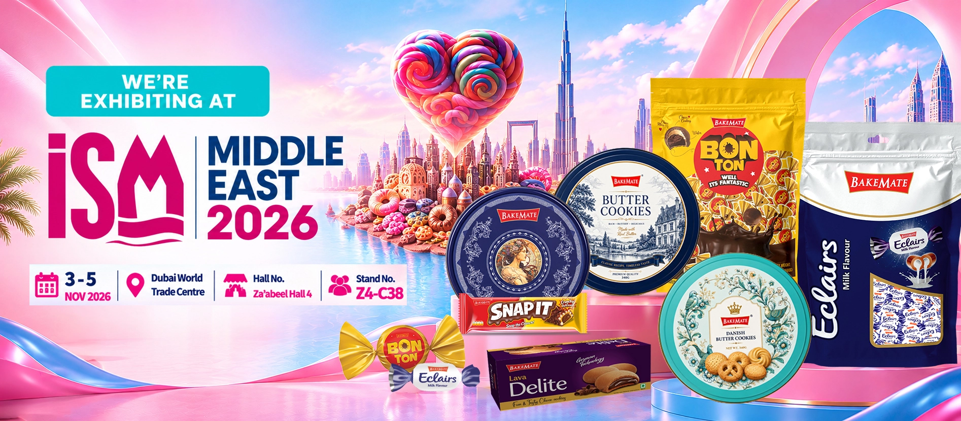 ISM Middle East 2026 Exhibition | Bakemate |