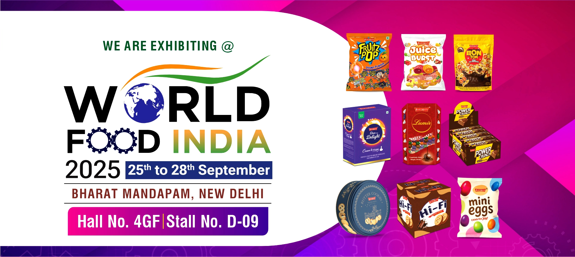 World Food India Banner | WFI 2025 | World Food India Banner Exhibition