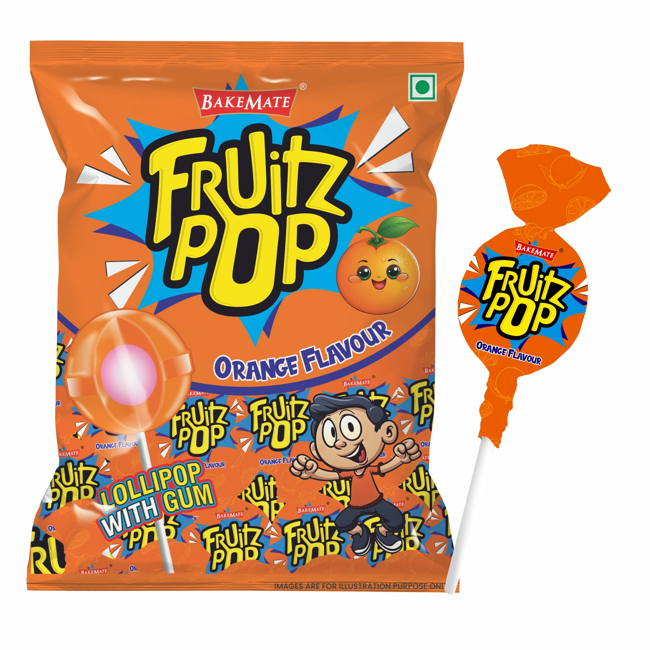 Flavored Lollipops | Assorted Lollipops | Bakemate Lollipops | Fruit Lollipops