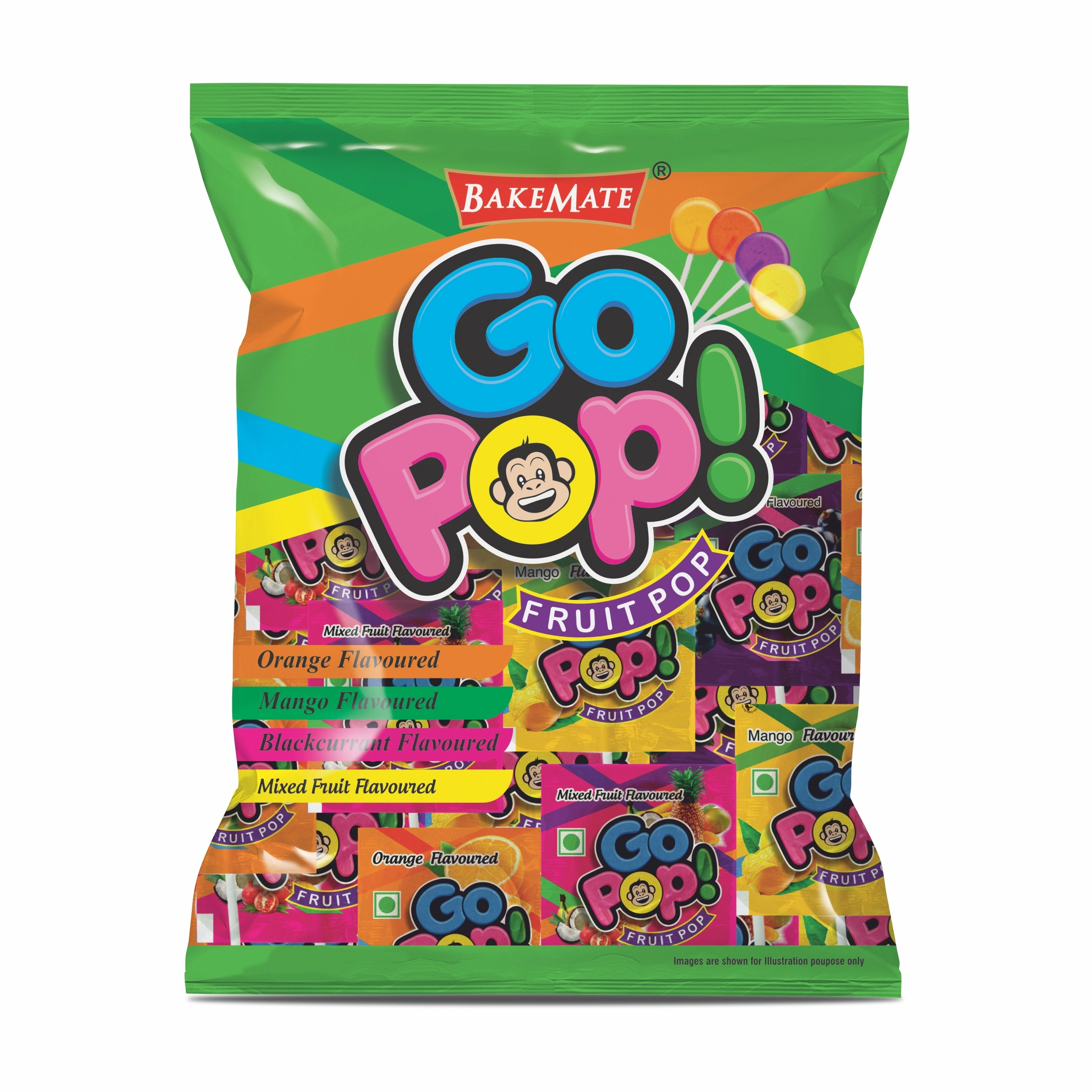 Flavored Lollipops | Assorted Lollipops | Bakemate Lollipops | Fruit Lollipops
