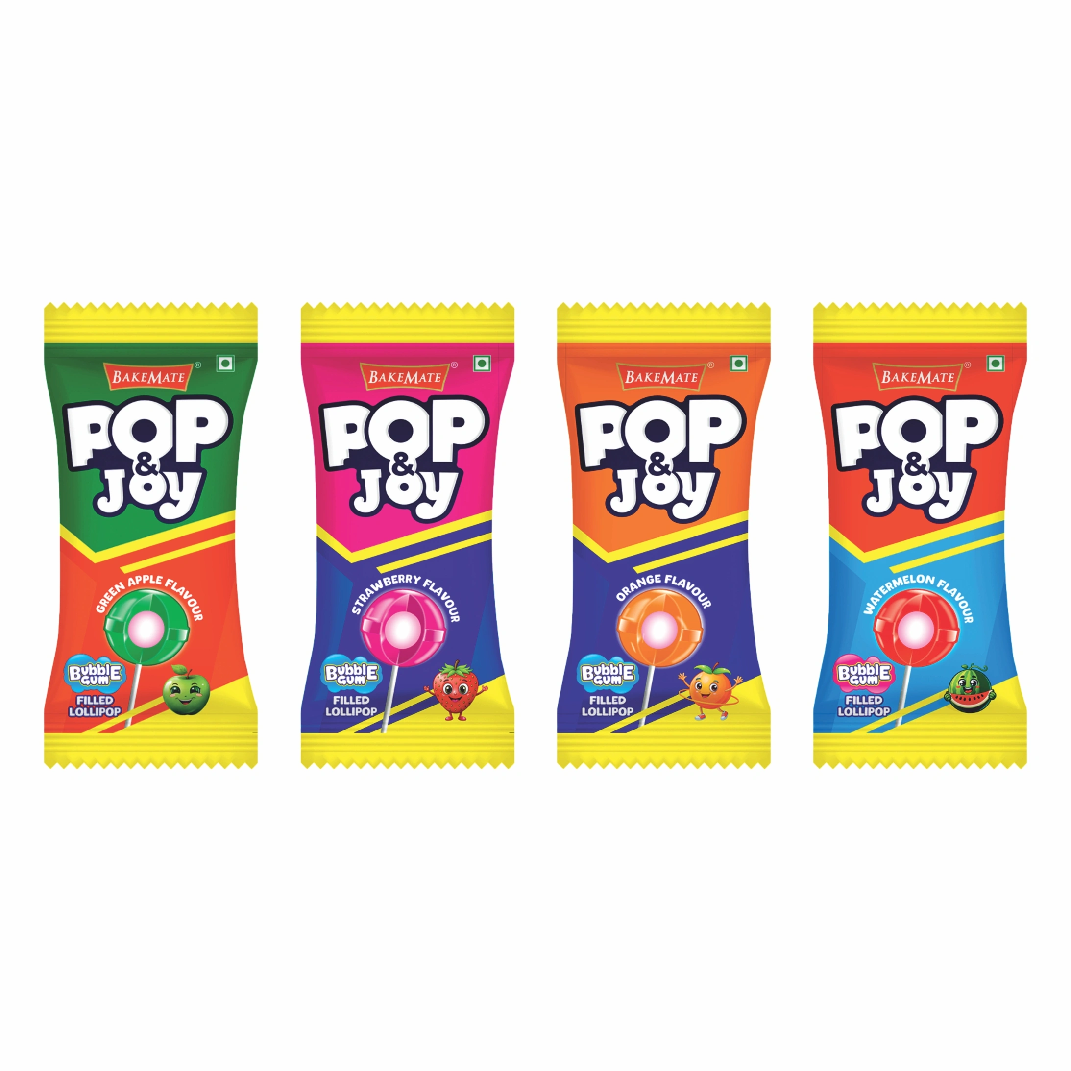 Flavored Lollipops | Assorted Lollipops | Bakemate Lollipops | Fruit Lollipops