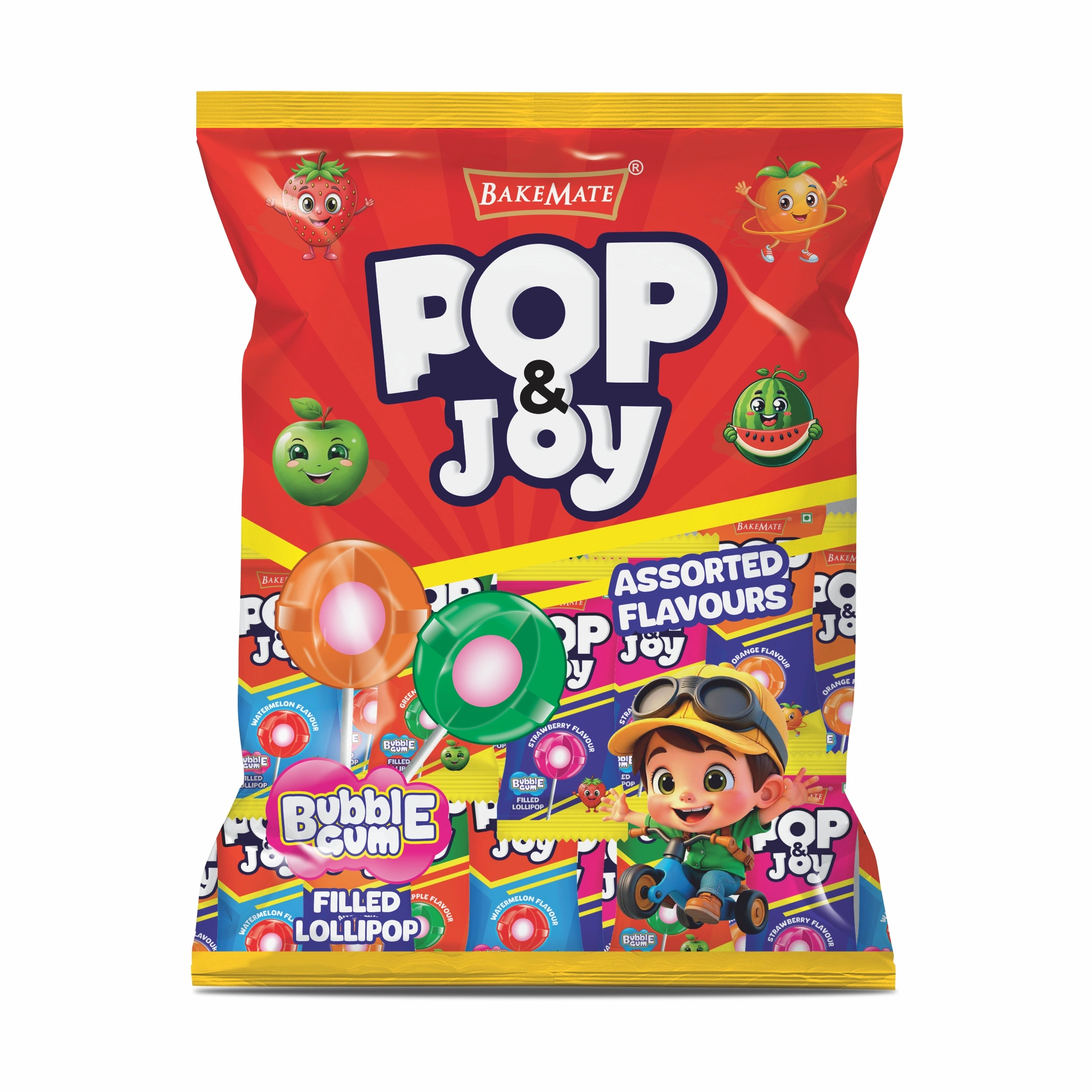 Flavored Lollipops | Assorted Lollipops | Bakemate Lollipops | Fruit Lollipops