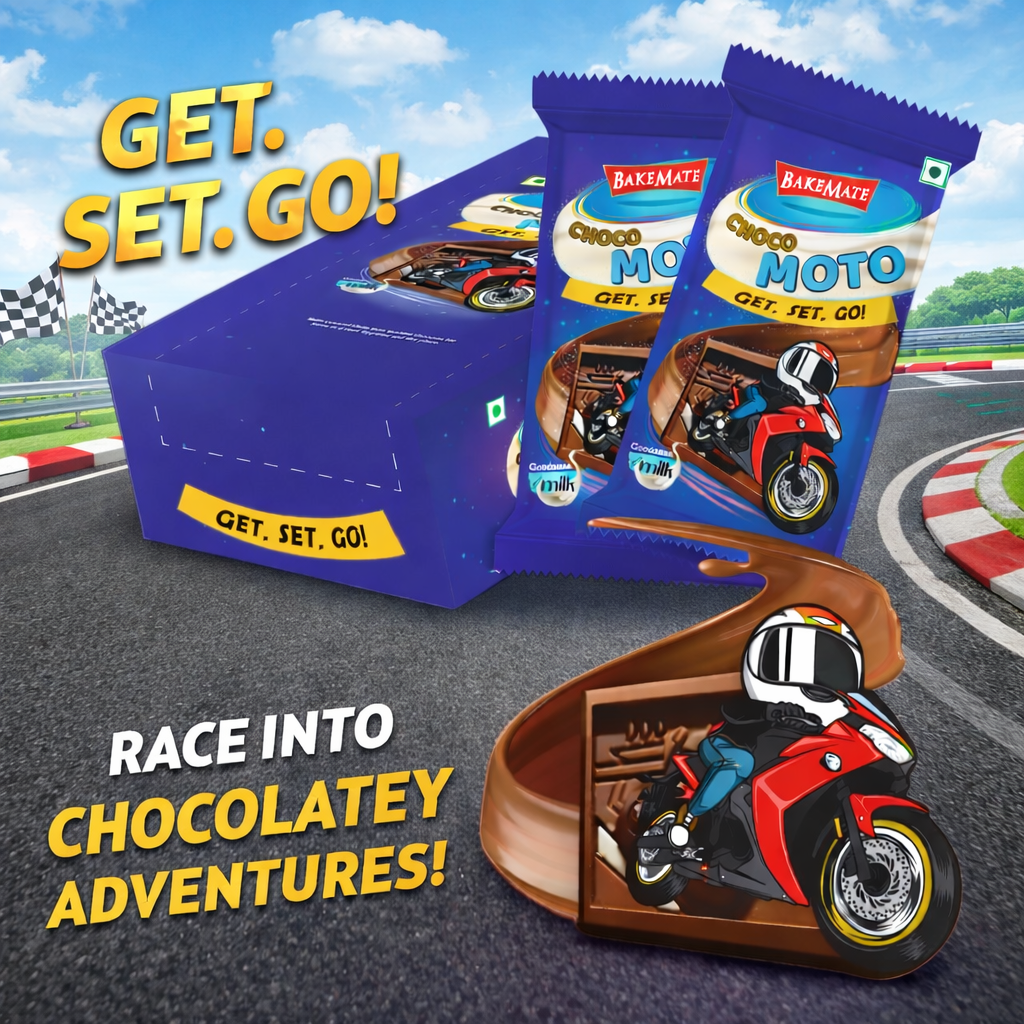 Looking for leading chocolate and biscuit manufacturers and exporters? BakeMate offers a wide range of delicious chocolates, premium biscuits, and confectionery.