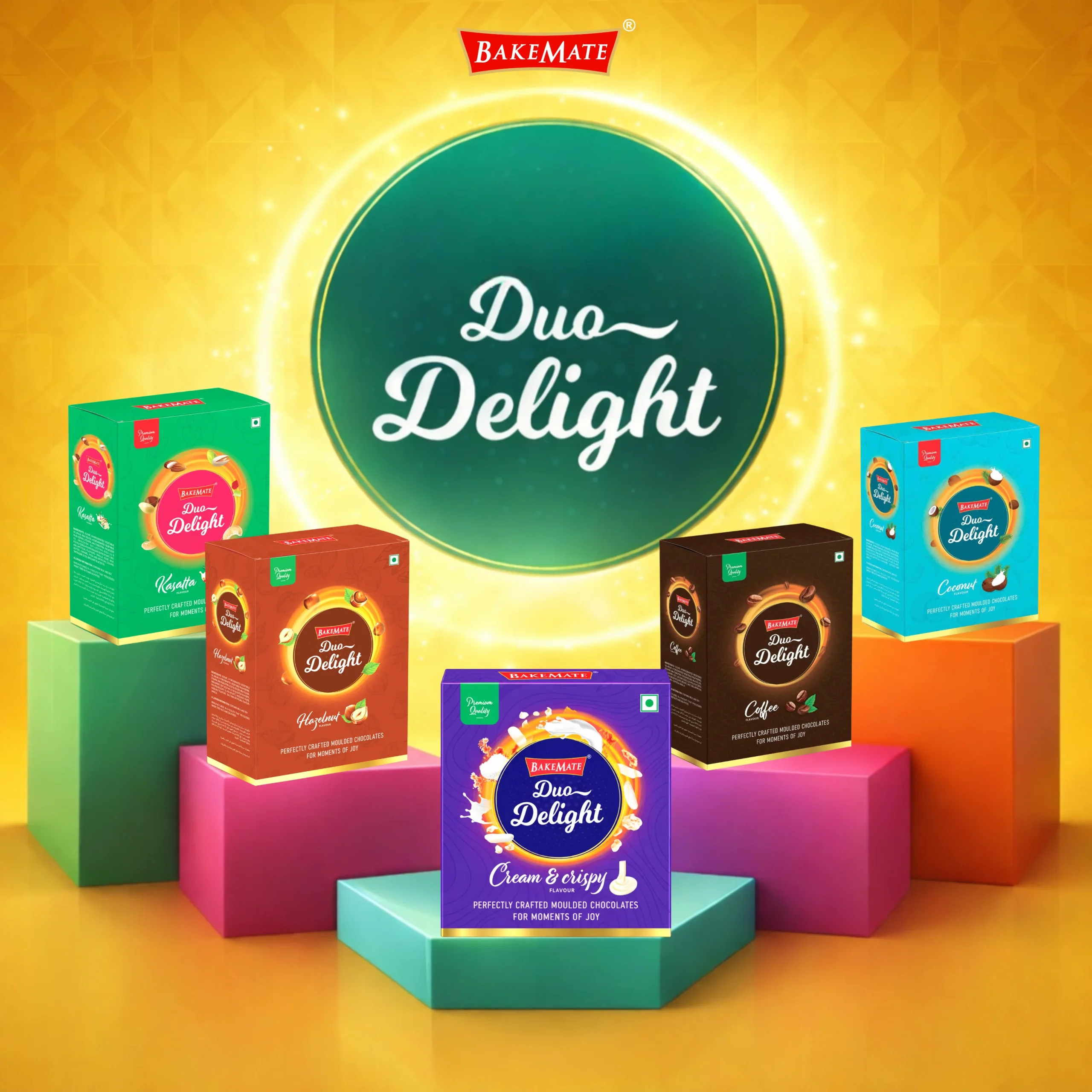 Molded chocolate | Cream Filled Chocolate | Duo Delight Assorted | Premium Chocolate | Duo Delight Chocolate | Delicious Chocolate |