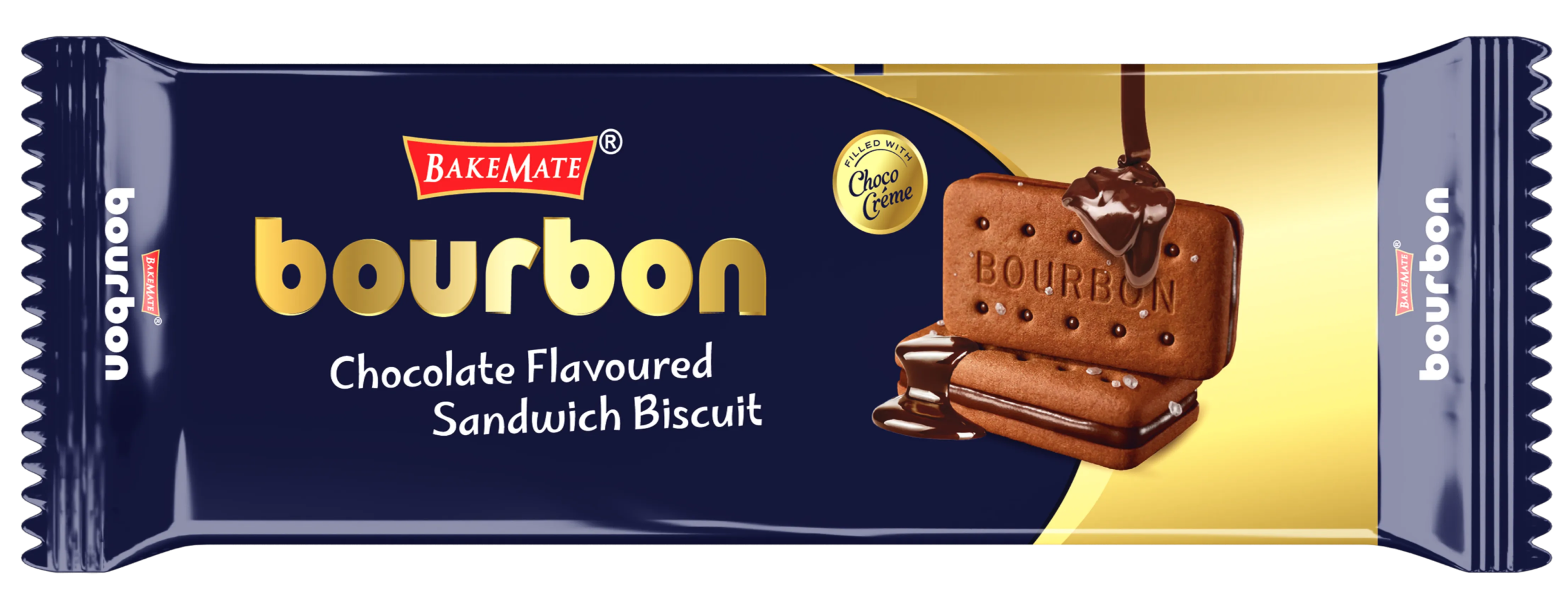 Bourbon | Sandwich Biscuits | Chocolate Cream Biscuit | Bakemate Bourbon