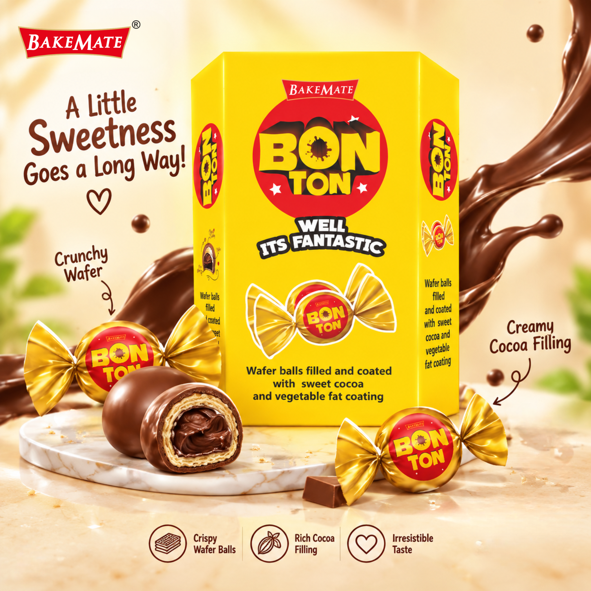 Chocolate Wafer | Wafer Exporter in Asia | Cream wafers | Enrobed Wafer | Delicious Wafers | Wafer Exporter in India |